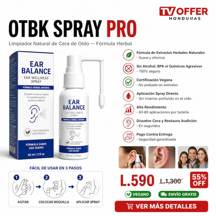 OTBK Spray — Limpiador de Cera de Oído 👂 | + Garantía